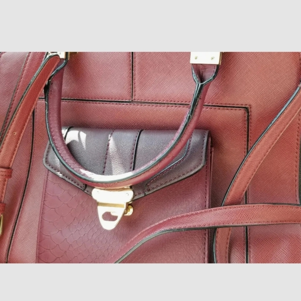 Kate Landry  bag with silky interior.